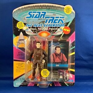 Lore Vintage 1993 Star Trek Next Generation Action Figure